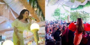 Jadi Pedangdut Papan Atas, 8 Potret Lady Rara yang Nggak Pemilih Perihal Job - Enjoy Manggung di Hajatan