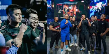 Jadi Pertandingan yang Paling Ditunggu, 8 Potret Chef Arnold dan Codeblu Akhirnya Akan Duel di Atas Ring Tinju HSS 5 Jakarta