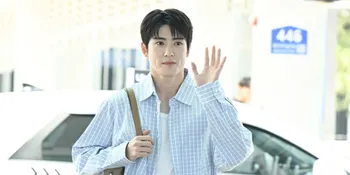 Jaehyun NCT Berangkat ke Jakarta, Gantengnya Bikin Silau Bandara