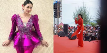 Jelang Usia 40 Tahun, 8 Potret Selfi KDI Tetap Cantik Awet Muda Meski Jauh dari Sorotan - Enerjik di Atas Panggung