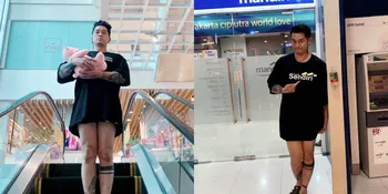 Kelakukan di Luar Nurul, Foto Miller Khan Nekat Nge-Mall 'Tanpa Kolor' dan Cantik Saat Pakai Dress