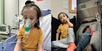 Kena Bronkopneumo, Potret Ziona Anak Joanna Alexandra Harus Dirawat di Rumah Sakit - Harus Pakai Selang Oksigen