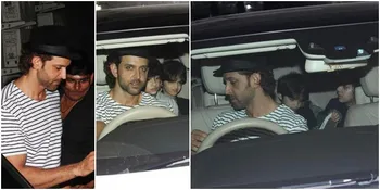 Kencan Manis Hrithik Roshan dan Dua Anaknya, Nonton 'THE MARTIAN'