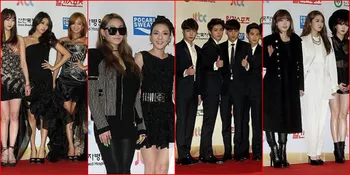 Kerennya Seleb Korea di Red Carpet 28th GDA