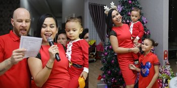 Keseruan Melaney Ricardo Kumpul Bareng Keluarga Sambut Hari Natal