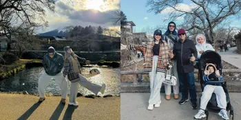 Ketemu 'Kembaran', Potret Fuji Liburan ke Jepang Bareng Keluarga - Ada yang Absen