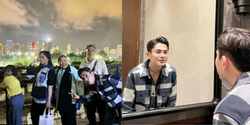 8 Potret Kier King Ajak Keluarga Light-Gazing di Senayan, Bikin Heboh Gara-Gara Ngaca!