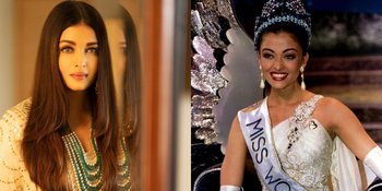 Kini Genap 50 Tahun, 8 Potret Kenangan Aishwarya Rai Kala Menangkan Miss World Viral - Wajah Tak Berubah Sejak Muda