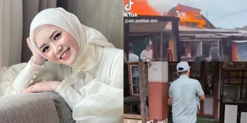 Kini Hangus dan Jadi Abu, 8 Potret Rumah Masa Kecil Fikoh LIDA Sebelum Terbakar - Sederhana Berlapis Kayu & Berlantai Semen