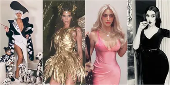 Kompilasi Kostum Halloween Kardashian - Jenner Sisters, Dari Spooky Sampai Hot!