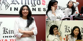 Konferensi Pers Olivia Zalianty Terkait Plesirannya Dengan ARB