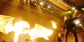 Konser Avenged Sevenfold Membakar Barcelona