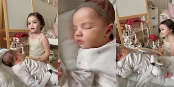 Lahir di Tengah Sesi Maternity Shoot, 11 Potret Baby Shakira Anak Hamidah Rachmayanti Main Bareng Sang Kakak - Wajah Cantiknya Curi Perhatian