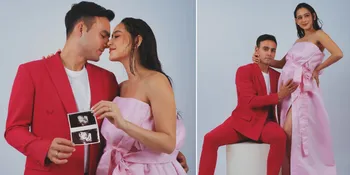 Laura Theux Umumkan Jenis Kelamin Anak Pertama Lewat Maternity Shoot Bareng Indra Brotolaras