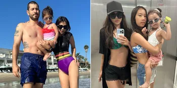 Liburan ke California, Hot Mama 3 Anak Adinda Bakrie Pamer Bikini Body Bak Masih Gadis