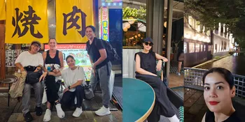 Liburan ke Jepang, Potret Lulu Tobing Gembira Bersama Teman-teman - Cantik Kebangetan