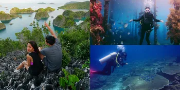 Liburan ke Raja Ampat, Lala Karmela Ketagihan Diving!
