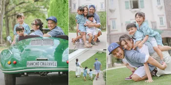 Liburan ke Thailand, Chelsea Olivia dan Glenn Alinskie Jalani Pemotretan Keluarga Bersama Kedua Anaknya yang Menggemaskan