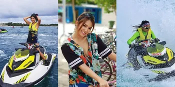 Liburan Maria Selena dan Sahabat ke Pulau Pari, Seru!