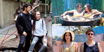 Liburan Unik ala Nadine & Dimas Anggara, Direbus di Atas Bara Api