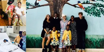 Madonna Kunjungi RS Anak di Malawi Bareng Keenam Anaknya