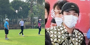 8 Potret Sehun EXO Saat Berada di Indonesia, Asyik Main Golf hingga Pakai Batik Pemberian Fans - Disebut Mirip Pejabat