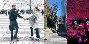 Makin Langsing, 8 Potret Danvy Rukmana Anak Annisa Trihapsari Liburan ke Jepang - Bahagia Nonton Coldplay