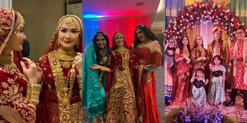 Makin Memesona di Usia Kepala 5, 11 Potret Iis Dahlia Dalam Balutan Kain Sari di Pesta Ulang Tahun - Secantik Bintang Bollywood