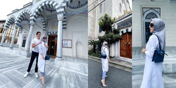 Mampir Masjid Tempat Akad Nikah di Tokyo, 8 Potret Syahrini Pamer Tas Hermes Seharga Rumah