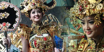 Megah dan Elegan Berbalut Emas, Best Costume Elfin Pertiwi