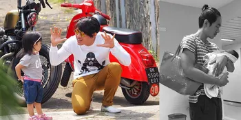 Melky Bajaj, Hot Daddy yang Suka Ngelawak dan Cinta 2 Anaknya