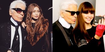 Mengenang Karl Lagerfeld, Dekat Dengan Sederet Supermodel Ternama