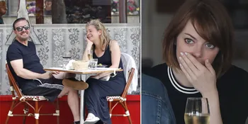 Mengintip Gaya Seleb Hollywood Saat Makan di Warung