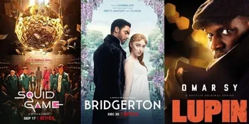 Meraih Jutaan Views, 9 Serial Netflix Ini Wajib Kamu Tonton! Ada 'SQUID GAME' Hingga 'BRIDGERTON'