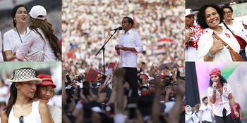 Meriahnya Konser Merah Putih di GBK, Dukungan Penuh untuk Jokowi