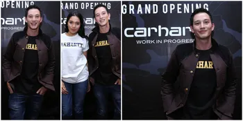Mike Lewis - Alexandra Asmasoebrata di Grand Opening Carhartt