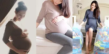 Minggu Terakhir Kehamilan, Cantiknya Artis 20 Tahun Vania Larissa