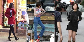 Modis Cantik, Gaya Dakota Johnson Saat Syuting 'HOW TO BE SINGLE'