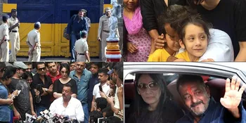 Momen Kebebasan Sanjay Dutt Dari Penjara, Penuh Haru Peluk Anak!
