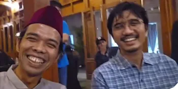 Momen Kocak Ustaz Abdul Somad Sumringah Ketemu Duta Sheila on 7, Ternyata Udah Ngefans Lama