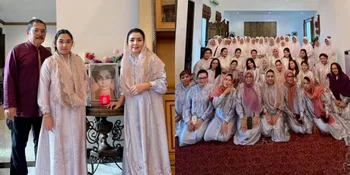 Momen Mayangsari Gelar Acara Peringatan 1000 Hari Meninggalnya sang Ibu, Kenakan Gamis Berseragam