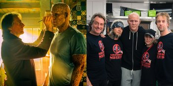 MUA Kelas Wahid Dibalik Penampilan Luka Bakar DEADPOOL