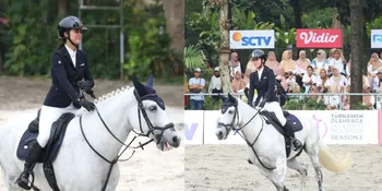 Nekat Ikut Lomba Berkuda, 10 Potret Raya Kohandi Raih Juara 1 di TOSI - Akui Zaskia Sungkar Lawan Terberat