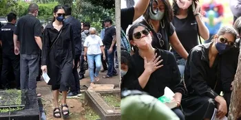 Nenek Tersayang Mikha Tambayong Meninggal Dunia! Berikut 10 Potret Suasana di Pemakaman Maudy Malaihollo-Titaley, Semua Tak Kuasa Menahan Tangis