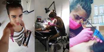 Nggak Banyak yang Tahu, 10 Potret Masa Lalu Sheila Marcia Saat Masih Jadi Tukang Sulam Alis dan Bibir - Terima Orderan Hingga Buka Kursus