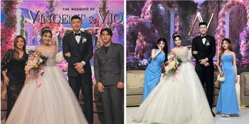 OOTD Para Selebriti di Pernikahan Vior dan Vincent, Siapa yang Paling Fashionable?