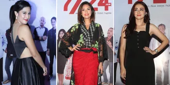 Para Seleb Cantik Pukau Gala Premiere Film 7 HARI 24 JAM