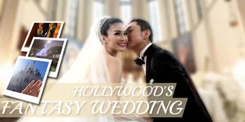 Para Seleb Holly Ini Rasakan Fantasy Wedding Seperti Sandra Dewi