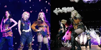 Park Bom Absen, 10 Potret 2NE1 Gebrak Panggung HITC LA 2025 - Setlist-nya Bikin Nostalgia K-Pop Gen 2