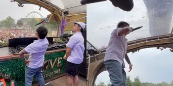 Pecah! Potret Weird Genius Tampi di Tomorrowland Pakai Seragam SMA, Serasa Manggung di Pensi Sekolah